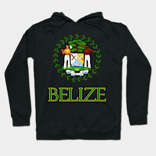 Belize - Coat of Arms Design Hoodie